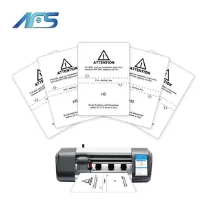 AFS pemasok grosir 335*240MM HD TPU Hydrogel lembar pemotong Film lem penuh pelindung layar untuk mesin pemotong