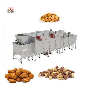 Machine à rôtir les graines de tournesol entièrement automatique au meilleur prix, machine de traitement des graines de tournesol salées pour la fabrication de cacahuètes grillées - Product Image 1