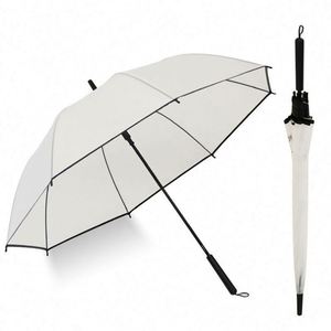 Paraguas Transparente Impermeable Estilo Americano, Paraguas de Golf para Mujer, Modesto - Product Image 1