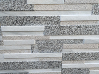 Maison de luxe villa granit naturel marbre pierre panneaux de façade pour murs extérieurs