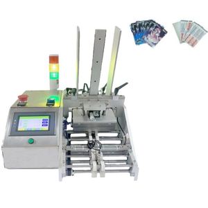 Machine de comptage et de tri automatique de papier haute efficacité avec alimentateur par lots de cartes plastiques - Product Image 1
