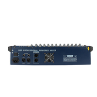 ELM PMX1202D 250W Mixeur de puissance professionnel USB 12 canaux avec effets DSP 16 bits Audio DJ Karaoké
