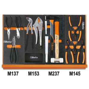 BETA - 059041212 Juego de herramientas para uso universal en bandeja blanda de EVA (144 Uds.) -MANTENIMIENTO INDUSTRIAL EAN 8054809444949 - Product Image 4