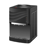 Distributeur d'eau chaude et froide en plastique blanc, avec compresseur, pour usage domestique et professionnel, vente en gros du fabricant