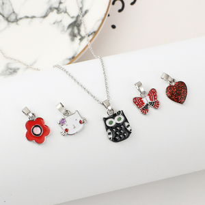 Mayorista Nueva Moda Semanal Esmalte Joyería Accesorios <span class=keywords><strong>para</strong></span> Niños Niñas Corazón Mariposa Búho Patrones <span class=keywords><strong>para</strong></span> Compromiso Aniversario - Product Image 5