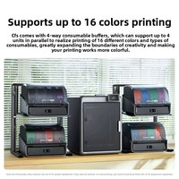 Impresora 3D FDM Core XY, Grabador Láser, Combo Completo, Multicolor, Alta Velocidad, Nivelación Automática 350 ℃   AMS Automático