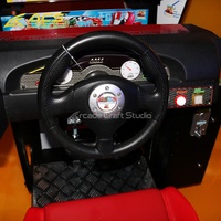Machine d'arcade de course automobile Outrun 32 à monnayeur ACS, simulateur de jeu de conduite pour centre de jeux