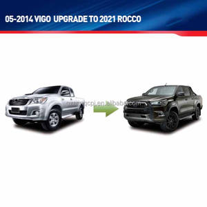 Body Kit for <strong>toyota</strong> HILUX <strong>Vigo</strong> 2005-2015 Modification to Rocoo Front Bumper Head Light Lip Diffuser Engine Hood Accessories - Product Image 2