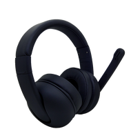 Casque sans fil supra-auriculaire avec microphone, idéal pour le gaming, les appels en ligne et l'utilisation quotidienne au bureau