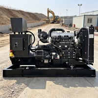 Groupe électrogène diesel à châssis ouvert SDEC 60 kVA 65 kVA 50 kW SC4H95D2 4 cylindres 90 A triphasé 400 V pour usage industriel en usine