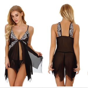 Toptan dantel iç çamaşırı seti seksi kadın iç çamaşırı şeffaf sutyen parti setleri dantel siyah iç çamaşırı sutyen erotik iç çamaşırı seti - Product Image 3