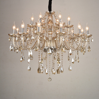 Lustre en cristal K9 de luxe, garantie 3 ans, pour salon, salle à manger, chambre à coucher, éclairage suspendu décoratif