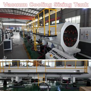 Linea di Produzione Tubi PE FULLWIN per Sistemi di Approvvigionamento Idrico, Macchina Estrusore ad Alta Velocità ed Efficienza per Tubi HDPE - Product Image 2