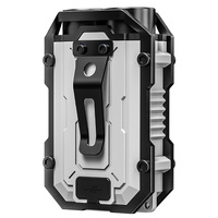 Wason Nouvelle Offre Spéciale Petite Lampe Torche LED Puissante et Pratique 300 Lumens, Lumière à Clipser sur Casque, Mini Lampe de Poche Magnétique Porte-clés