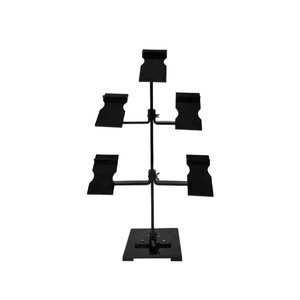 Espositore per scarpe in acrilico <span class=keywords><strong>Base</strong></span> quadrata con 5 supporti espositori a levitazione magnetica - Product Image 5