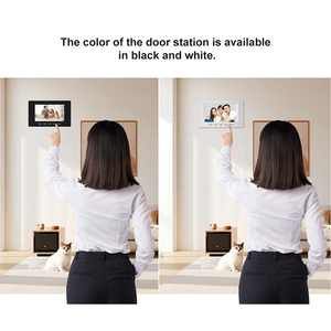 Bel pintu Video pintar, telepon pintu interkom dengan Buka kunci pintu dalam ruangan dua arah - Product Image 5