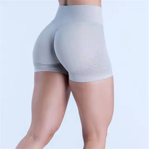Shorts de sport respirants à séchage rapide, haute élasticité, effet push-up, taille basse, leggings de fitness, shorts de yoga sans couture pour femmes - Product Image 4