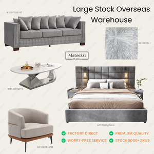 Modern Stock Living Room Furniture Set Upholstered <b>Sofa</b> Armchair & Coffee <b>Table</b> with Decorative Mirror Fast Delivery - Product Image 6