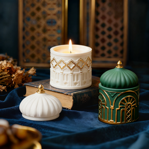 DM1302 islam silikon kavanoz kalıp alçı mumluk beton konteyner reçine sanat zanaat dekor için saklama kutusu yapma malzemeleri - Product Image 6