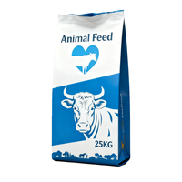 Sac en plastique bon marché imperméable de 25 kg 50 kg fabriqué en Chine, sac tissé en PP laminé BOPP, sac pour l'alimentation animale, la farine, le riz, pour l'emballage