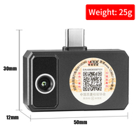Caméra thermique infrarouge pour téléphone portable VICTOR 328M, 256x192, caméra thermique USB pour Android/iOS, mesure de température industrielle