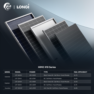 <strong>Longi</strong> Solar Panel N Type Himo X10 Module 630W 640W 650W 655W 660W 670W Solar Panels Mono Photovoltaic Panel Solar <strong>De</strong> 500W - Product Image 3