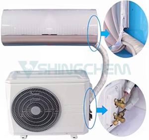 1/2 50m AC cuivre tuyau Tube crêpe bobine pour climatisation 1/4 + 3/8 tuyau en cuivre <span class=keywords><strong>pur</strong></span> mini ligne divisée ensemble <span class=keywords><strong>climatiseur</strong></span> - Product Image 6