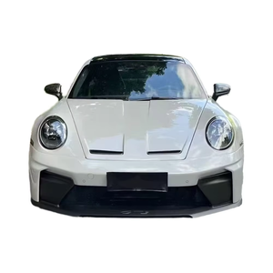 Pour <span class=keywords><strong>Porsche</strong></span> 992 992.2 Kit de carrosserie en fibre de carbone 992 mise à niveau GT3-style pare-chocs avant et arrière Spoilers et capot - Product Image 1