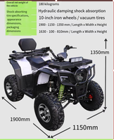 Quad 4x4 200cc chinois en gros 2026 – Véhicule tout-terrain 4 places 200cc