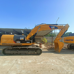 Excavatrice Caterpillar d'occasion cat 320D, excavatrice de construction CAT 320dl 320cl 320d2l en vente, prête à l'emploi - Product Image 4