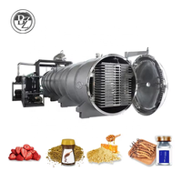 Industriële 1000Kg/Batch Vriesdroger Voor Fruit Voor Aardbeien Bosbessen Appels Bananen Mango 'S Met Deegmixer