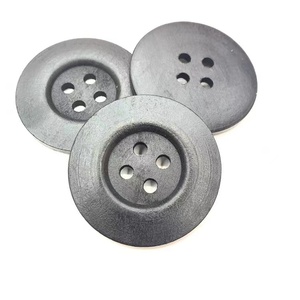 Tùy Chỉnh 2 Lỗ 4 Lỗ Vòng Thiết Kế Logo Nút Làm Bằng Gỗ Cổ Điển Nút Cho Túi Xách, Lều, May Mặc - Product Image 2