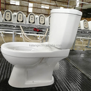สุขภัณฑ์ราคาประหยัด ชักโครกสองชิ้นแบบ Wash Down รุ่น <span class=keywords><strong>OCEAN</strong></span> PARMA โถสุขภัณฑ์เซรามิก - Product Image 4