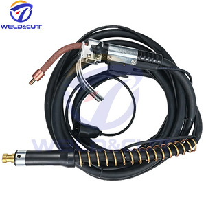 Antorcha de soldadura con Autoprotección de núcleo fundente K126 350A, pistola MIG de 3m/4,5 m, soldadura móvil portátil - Product Image 1