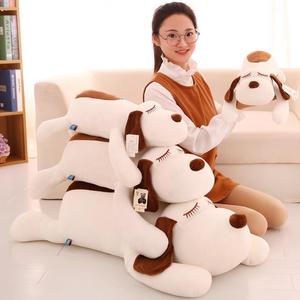 Coussin de lit long et moelleux en peluche pour chien, grand format, en coton PP, cadeau de Saint-Valentin pour filles - Product Image 1