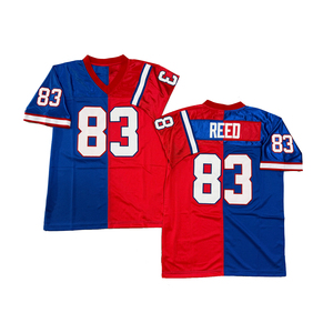 Maillot de rugby vintage pour homme, style cousu, Jim Kelly, O.J. <span class=keywords><strong>Simpson</strong></span> Thurman Thomas Bruce Smith Andre Reed S-3XL Expédition rapide - Product Image 6