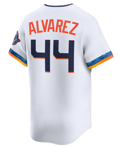 2025 nuevos hombres 27 <span class=keywords><strong>Jose</strong></span> Altuve 44 Yordan <span class=keywords><strong>Alvarez</strong></span> 3 Jeremy Pena cosido bordado blanco béisbol Jersey camisetas - Product Image 6