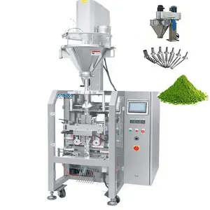 Round Corner Cutting Automatic Instant Tea Coffee Protein Powder Packing Machine