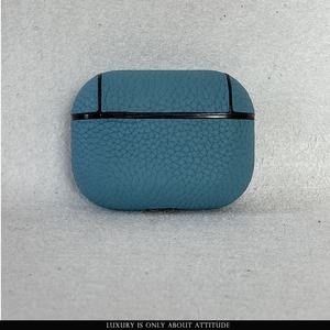 Design élégant en cuir de <span class=keywords><strong>togo</strong></span> véritable pour airpod Pro 3 100% étui en cuir <span class=keywords><strong>housse</strong></span> pour écouteurs pour Apple - Product Image 5