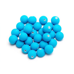 ILAN Perline 10mm Blu Piscina per Artigianato - Product Image 2