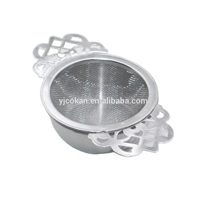 patrón de doble asa de <span class=keywords><strong>café</strong></span> reutilizable té de la leche de la venta al por mayor de encargo de acero inoxidable Infusor de té - Product Image 3