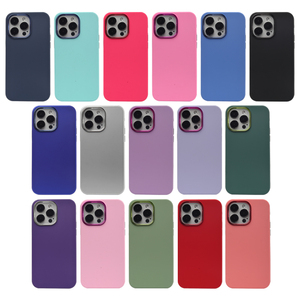 Somostel <span class=keywords><strong>2023</strong></span> superventas fundas galvanoplastia TPU + PC inyección de aceite funda de teléfono ACCESORIOS PARA CELULARES para iPhone 15 14 13 - Product Image 2