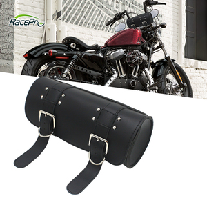 Sac à outils universel pour <span class=keywords><strong>moto</strong></span> en <span class=keywords><strong>cuir</strong></span> noir rond Cruiser Retro Scrambler Sac <span class=keywords><strong>de</strong></span> <span class=keywords><strong>fourche</strong></span> Sac <span class=keywords><strong>de</strong></span> selle <span class=keywords><strong>de</strong></span> course pour <span class=keywords><strong>moto</strong></span> Sac <span class=keywords><strong>de</strong></span> rangement pour outils - Product Image 1