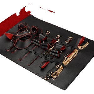 Posture Bdsm New SM Erotic Alternative Adult Toy Supplies Binding Handcuffs Ankle Flirting Set Posture Collar Wire Bdsm