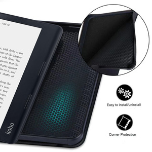 Housse de protection pour liseuse Kobo Forma 8 pouces N782, doublure en nid d'abeille, résistante à l'usure, installation facile, anti-rayures, anti-poussière, coque de protection - Product Image 6