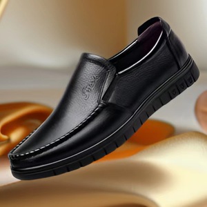Nouvelles Chaussures en Cuir pour Hommes 2026 – Mocassins Décontractés à Semelle Souple pour Affaires – Prix de Gros - Product Image 1