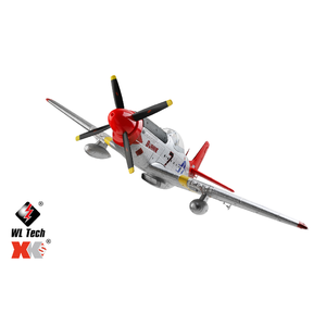<span class=keywords><strong>Avion</strong></span> RC professionnel Wltoys XK A280 P-51 Mustang, modèle réduit Warbird 4CH, planeur télécommandé RTF, simulateur de chasseur, jouet cadeau - Product Image 1