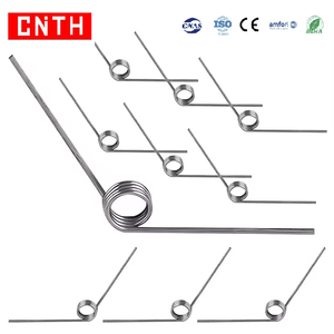 High Quality Stainless Steel Coil <strong>Springs</strong> Custom Torsion Type with Double Straight Ends for Mechanical Equipment - Product Image 1
