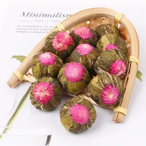 1 kg di erbe ibisco cottonrose mutabilis Confederate rose foo yong ibisco fiore fiori di drago palla fiori con foglie di tè verde