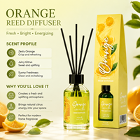 Diffuseur de parfum d'ambiance 100 ml, cartons de senteurs variées pour les acheteurs de supermarchés et les distributeurs de décoration intérieure